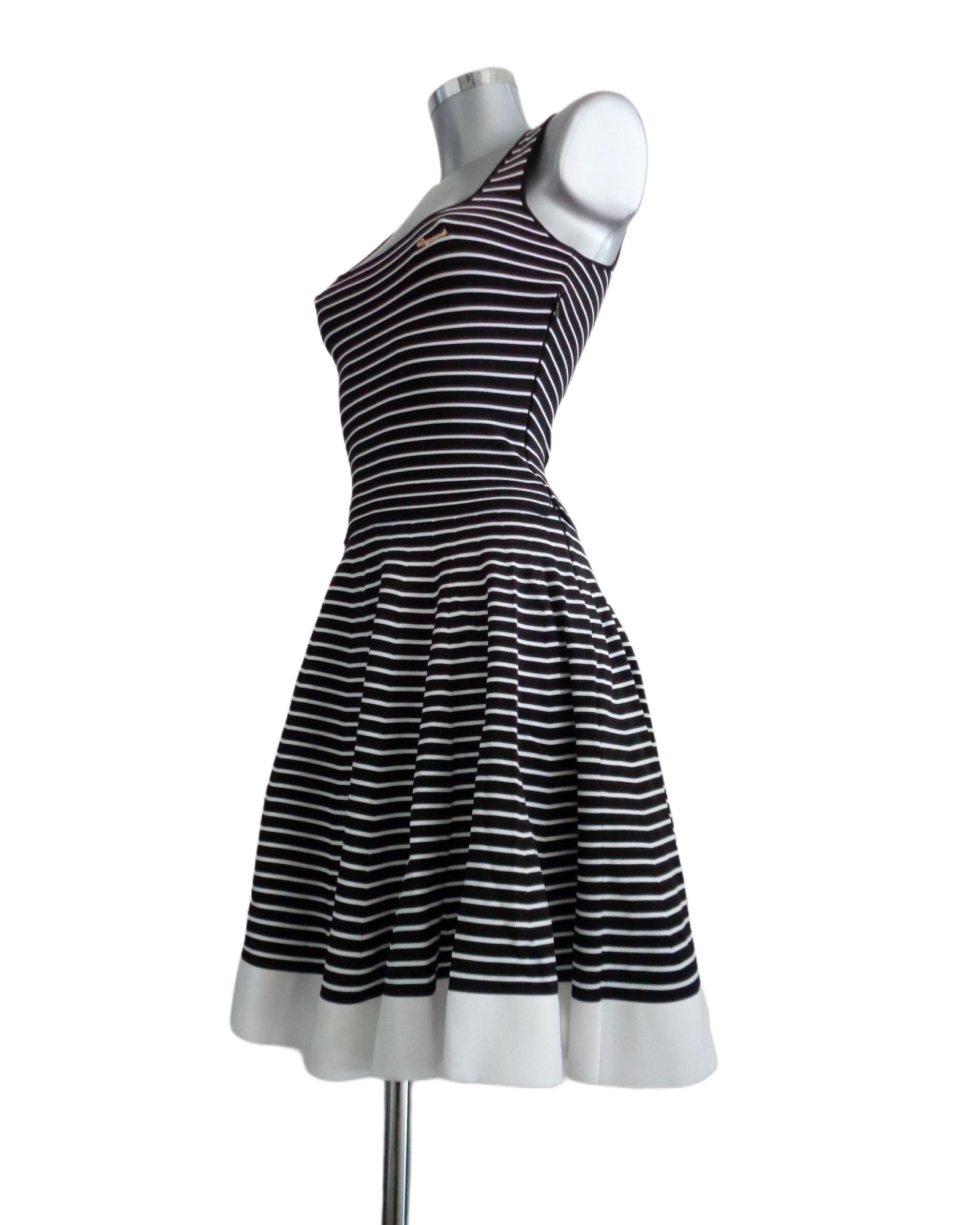 Dsquared2 marine jurk, origineel, maat S/M, NIEUW