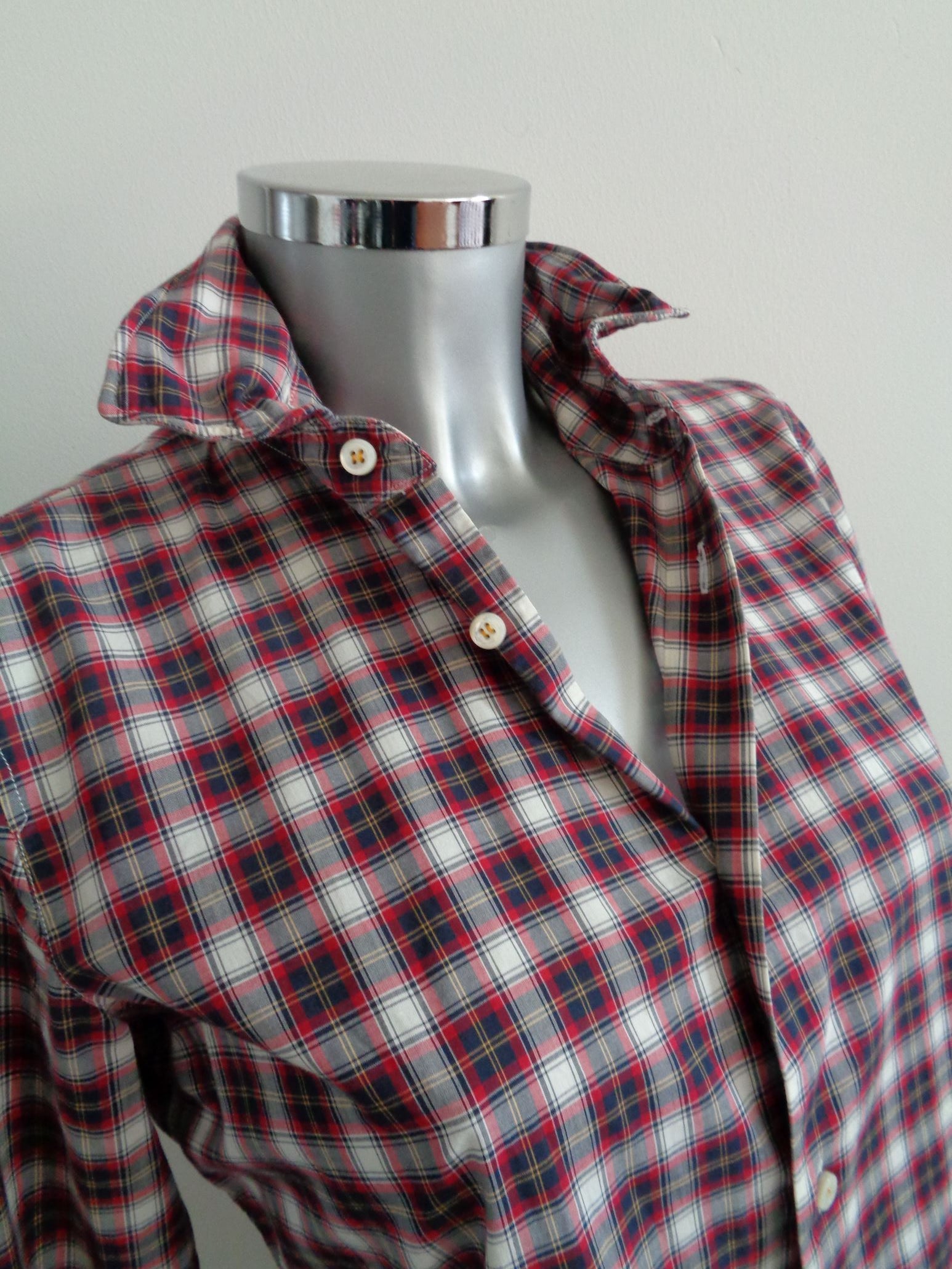 Dsquared2 geruite blouse, IT42-NL36/38 Nieuw en origineel