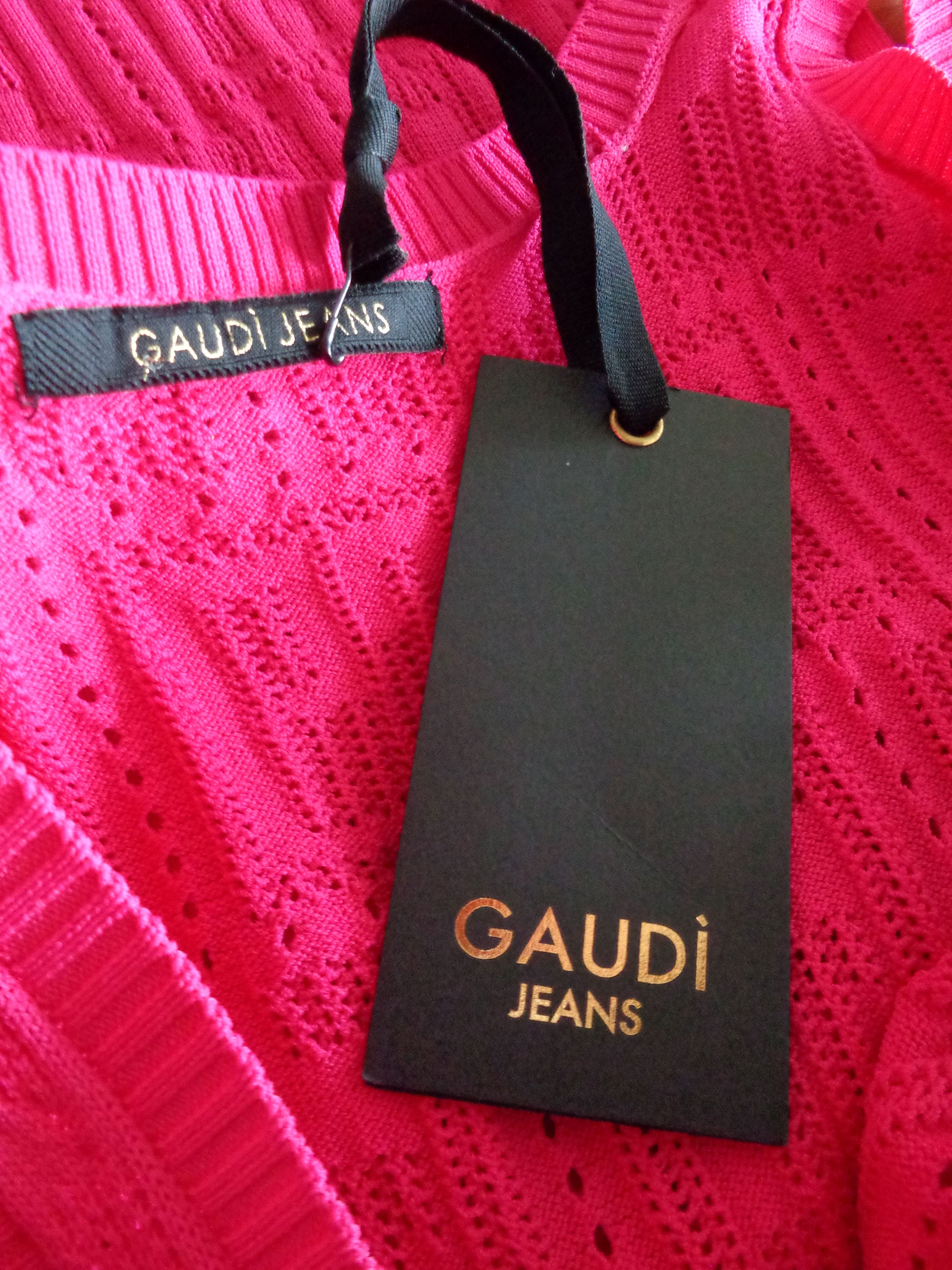 Gaudi Jeans hardroze jurk, maat medium, NIEUW met kaartjes