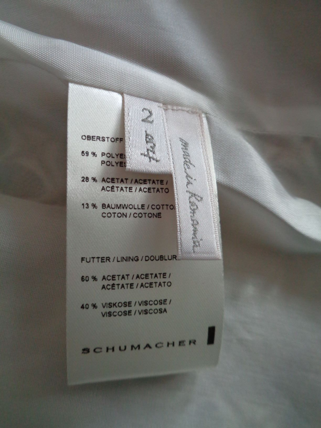 Dorothee Schumacher gouden jasje, maat 38, Nieuw