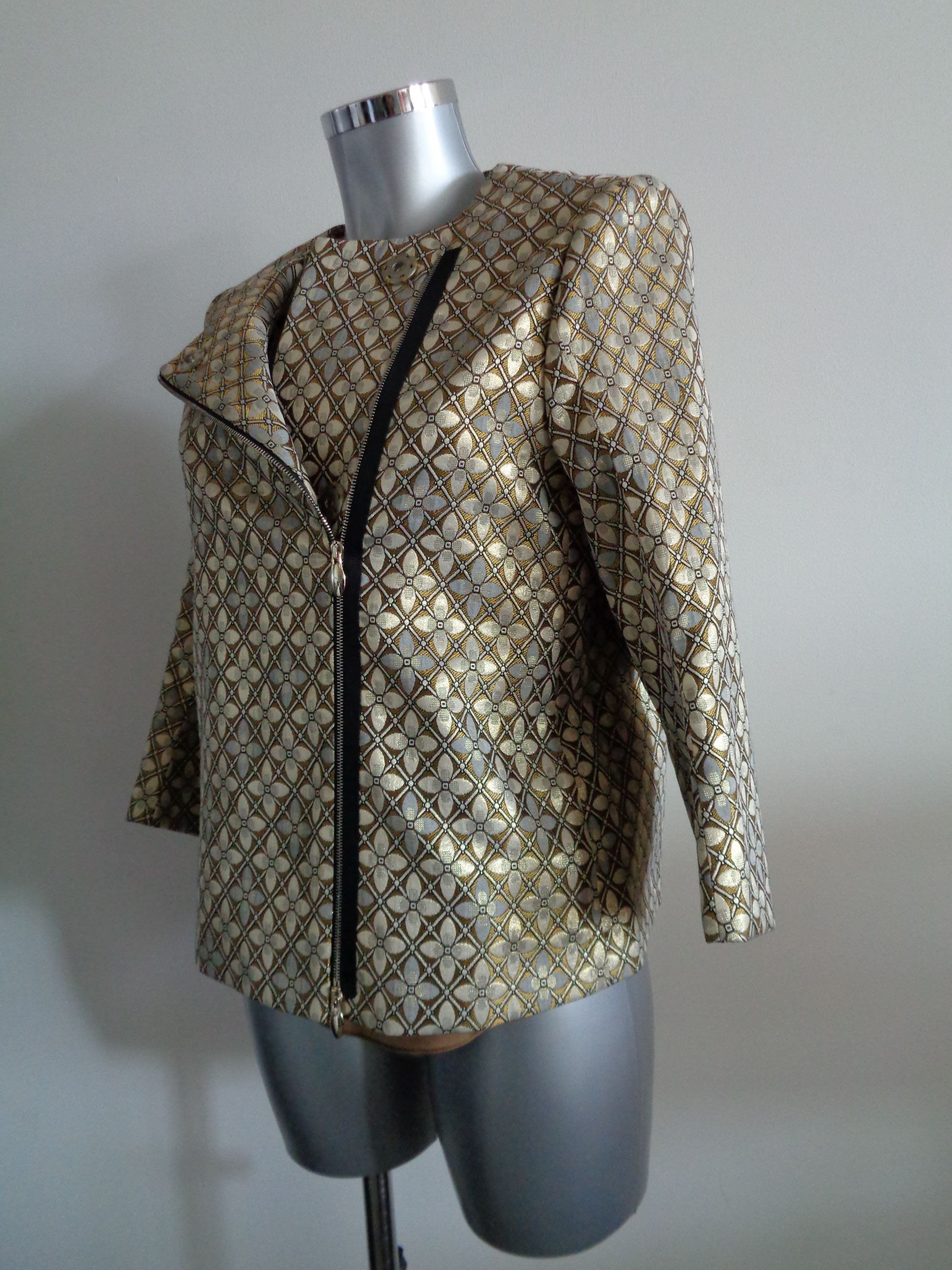 Dorothee Schumacher gouden jasje, maat 38, Nieuw