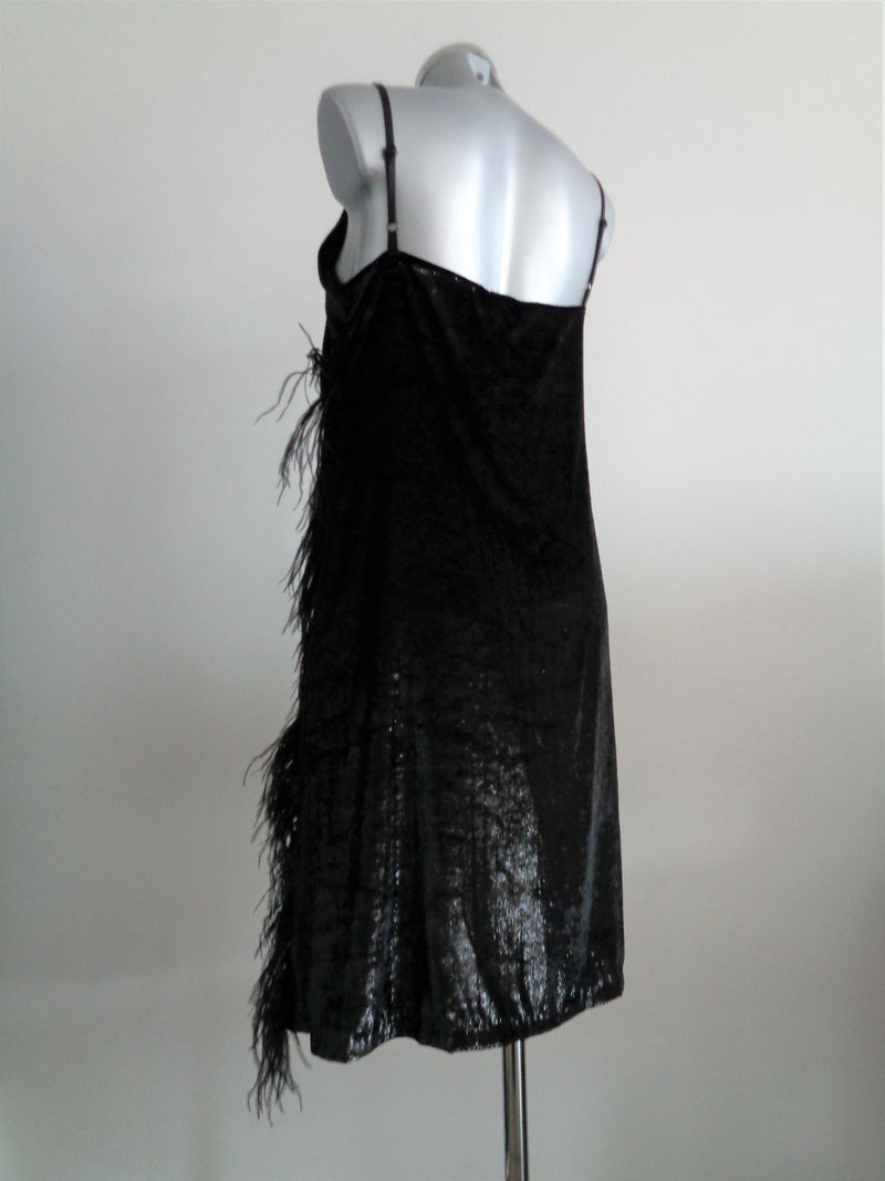 Ana Alcazar little black dress velvet, maat 38, nieuw met kaartje