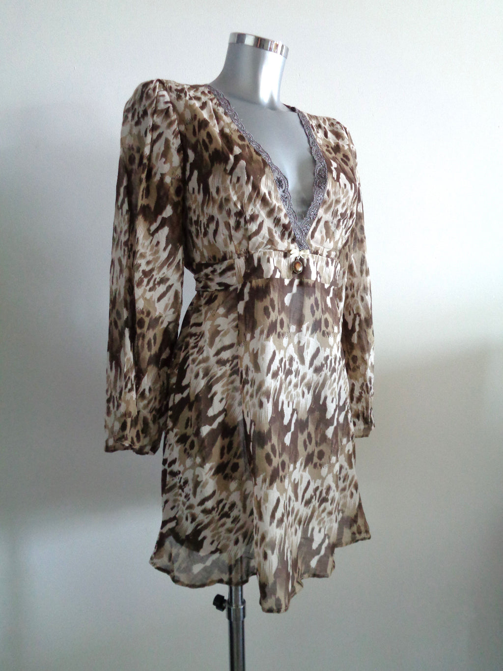 Amor Lola tuniek, maat medium, zijde en katoen, NIEUW