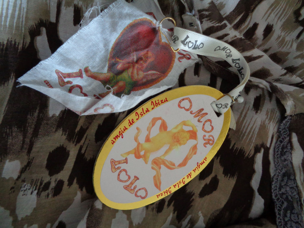 Amor Lola tuniek, maat medium, zijde en katoen, NIEUW