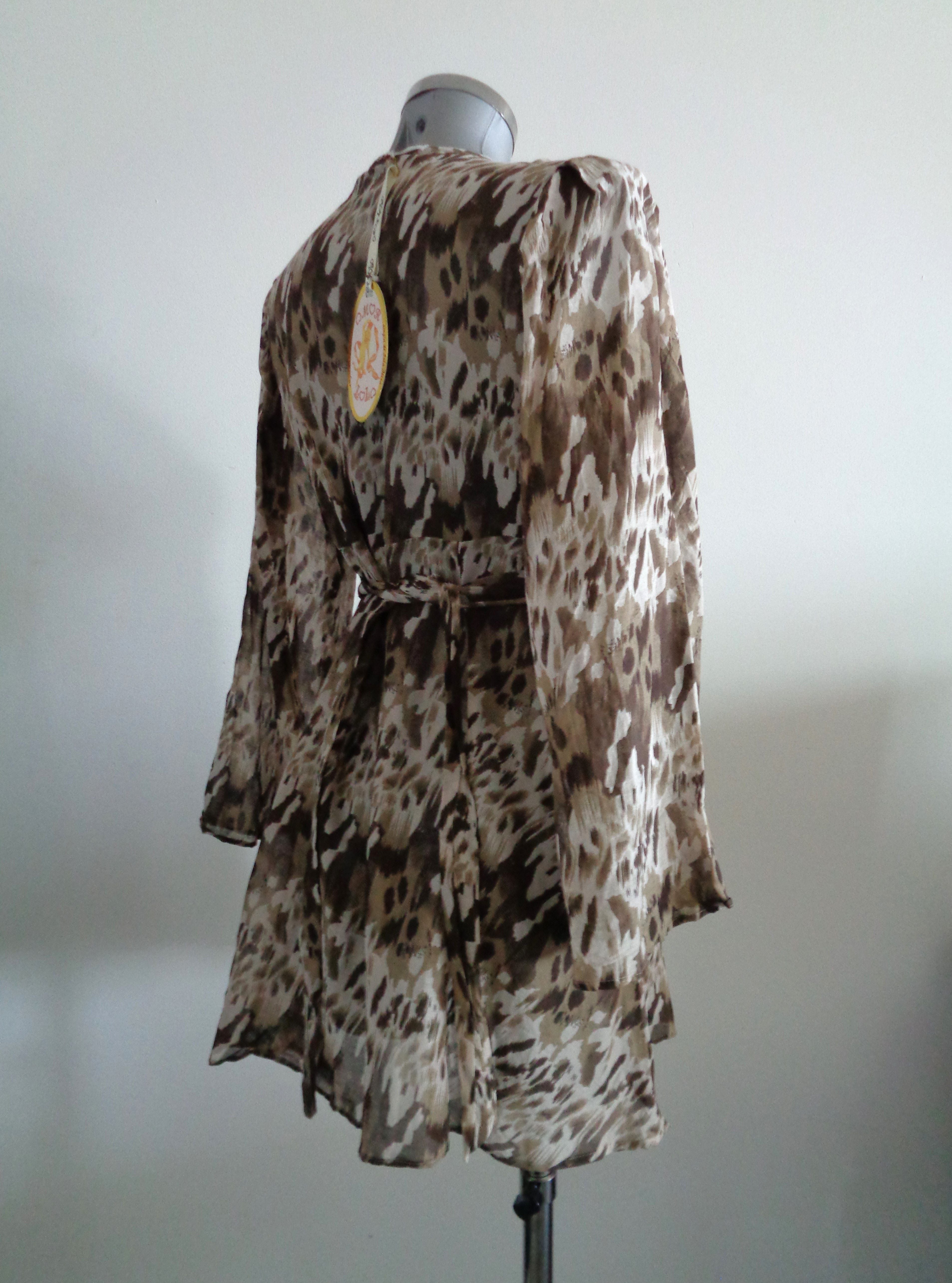 Amor Lola tuniek, maat medium, zijde en katoen, NIEUW