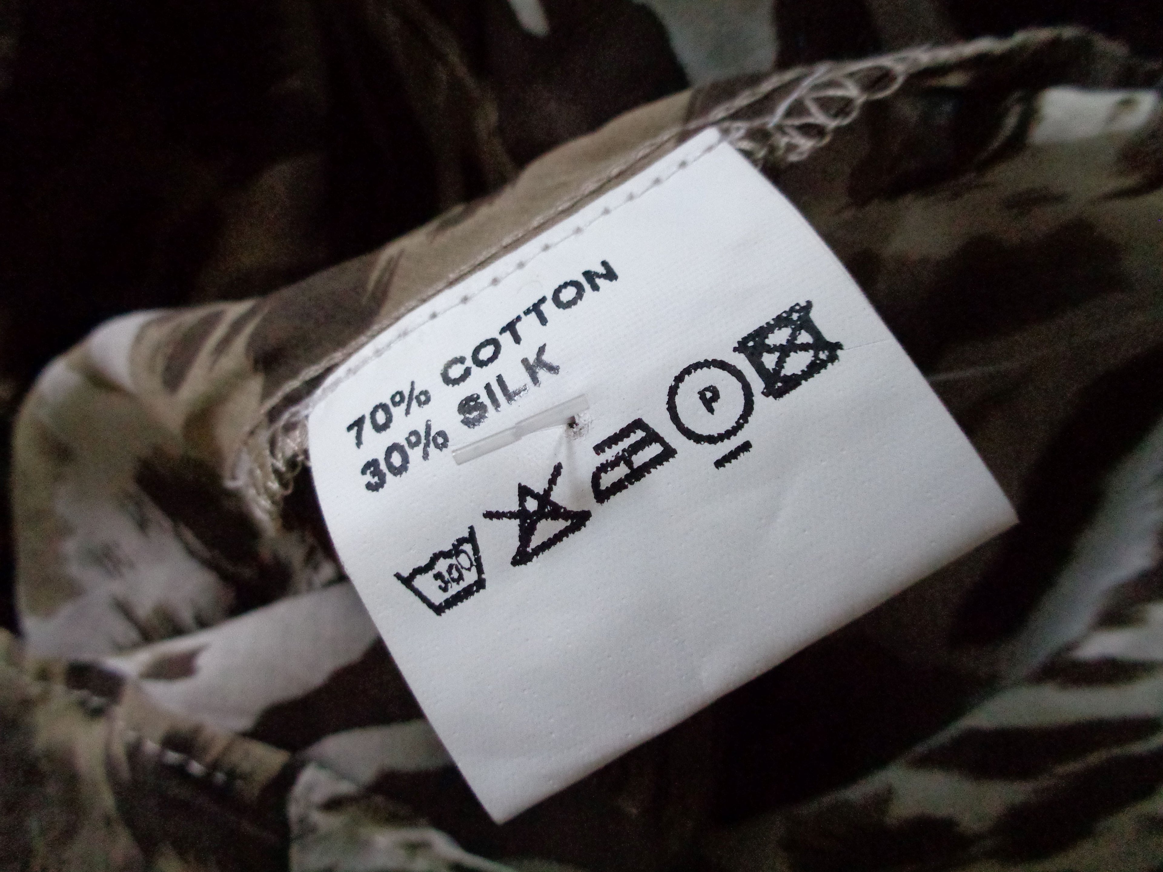 Amor Lola tuniek, maat medium, zijde en katoen, NIEUW