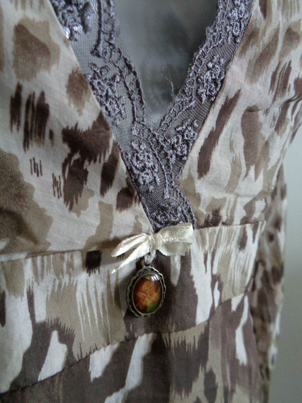 Amor Lola tuniek, maat medium, zijde en katoen, NIEUW