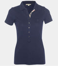 Burberry Brit polo top met nova check, maat small Nieuw