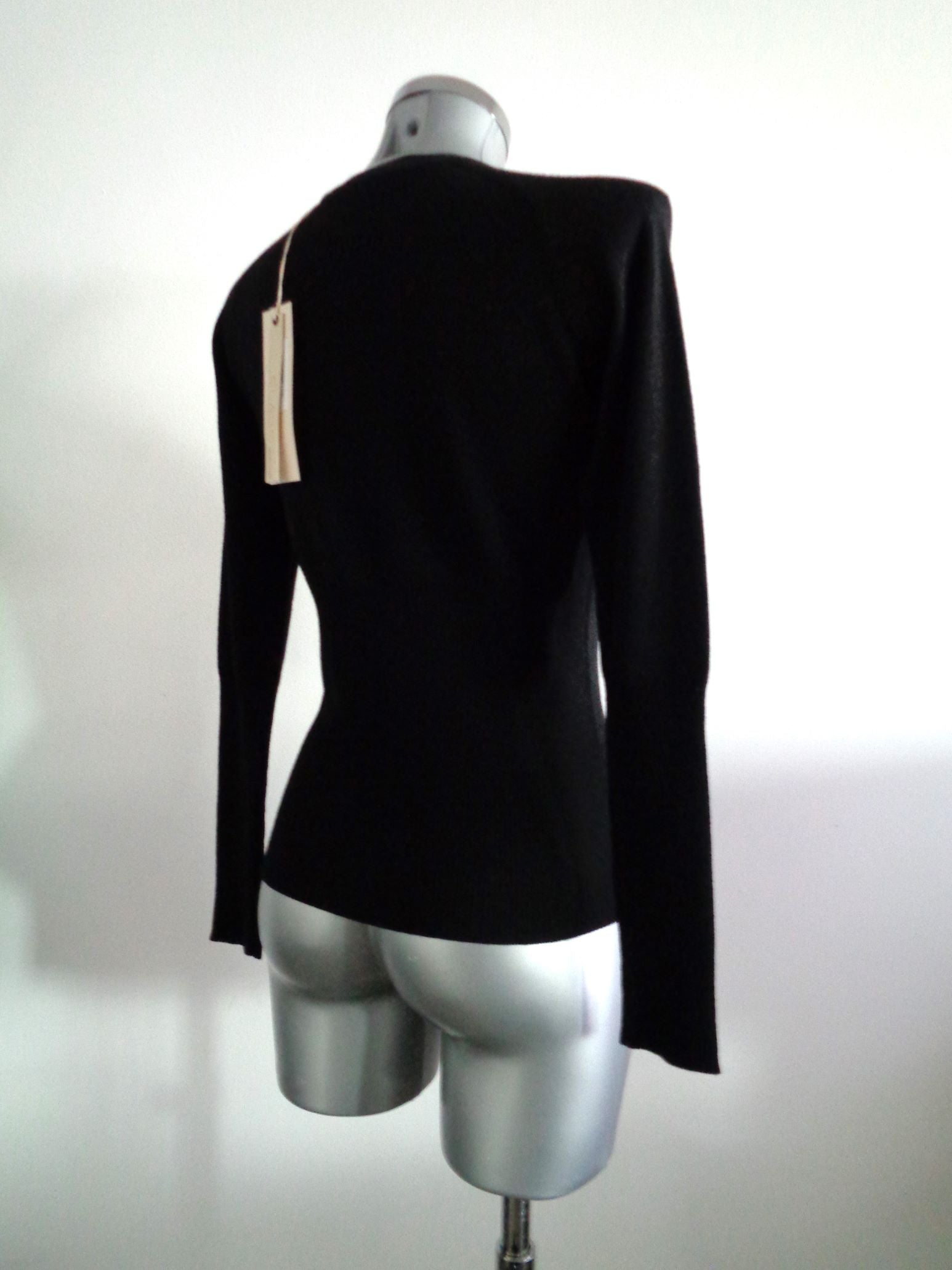 Roberto Cavalli Class trui van cashmere en zijde, 38 Nieuw