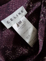 CELINE designer rok, 100% zijde, maat 38, nieuw