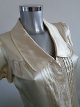 See by Chloe 100% zijden blouse, US6/maat small, NIEUW