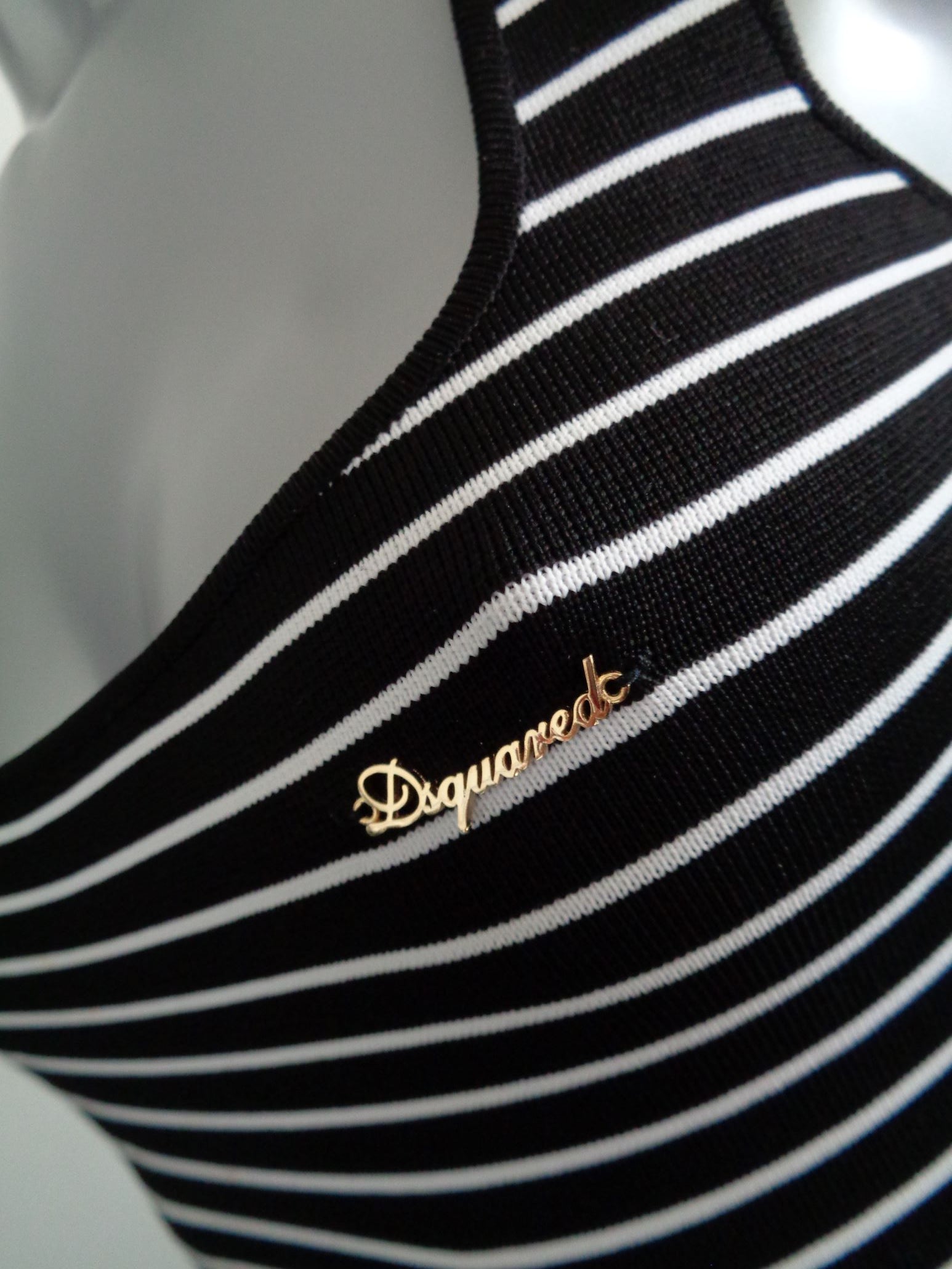 Dsquared2 marine jurk, origineel, maat S/M, NIEUW