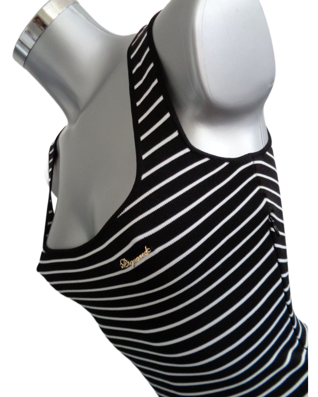 Dsquared2 marine jurk, origineel, maat S/M, NIEUW