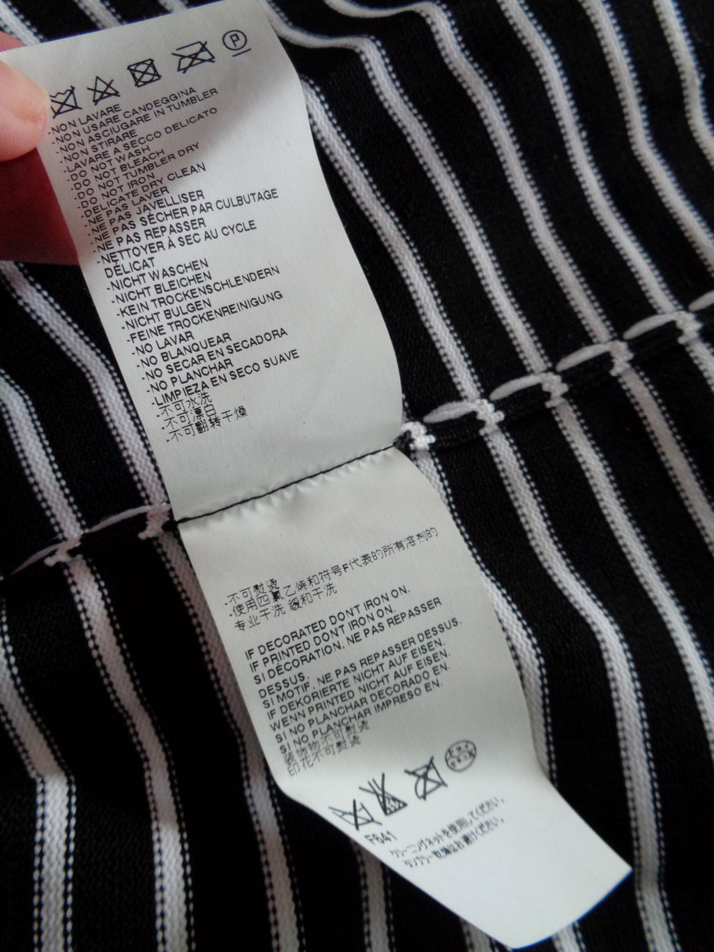 Dsquared2 marine jurk, origineel, maat S/M, NIEUW