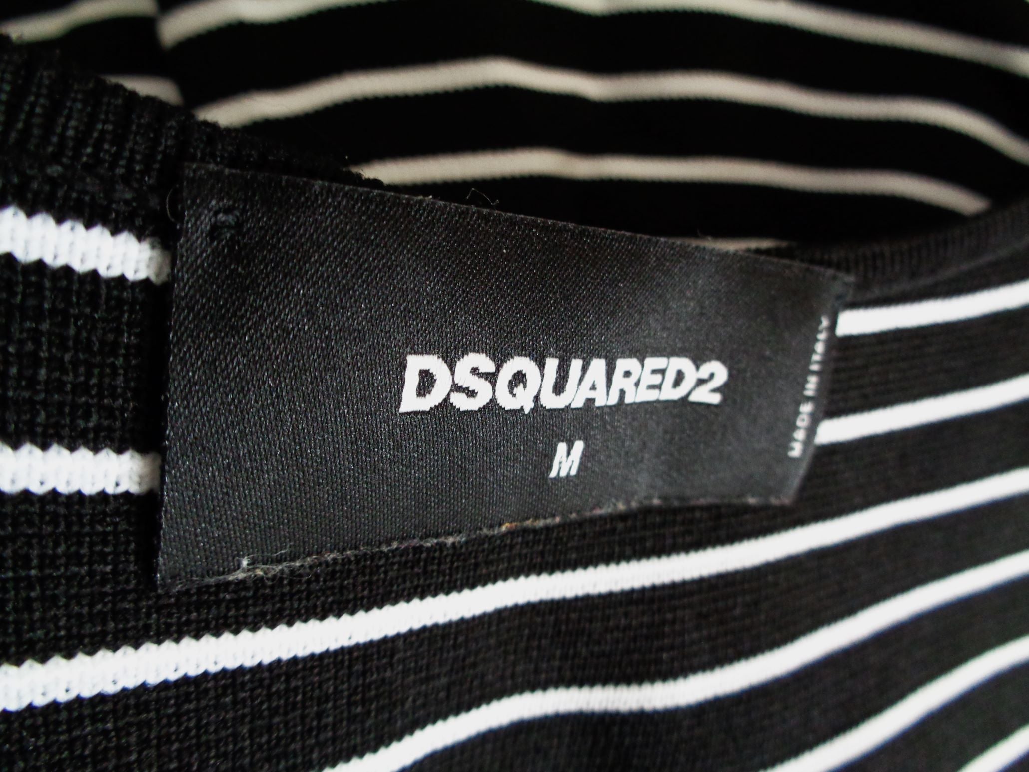 Dsquared2 marine jurk, origineel, maat S/M, NIEUW