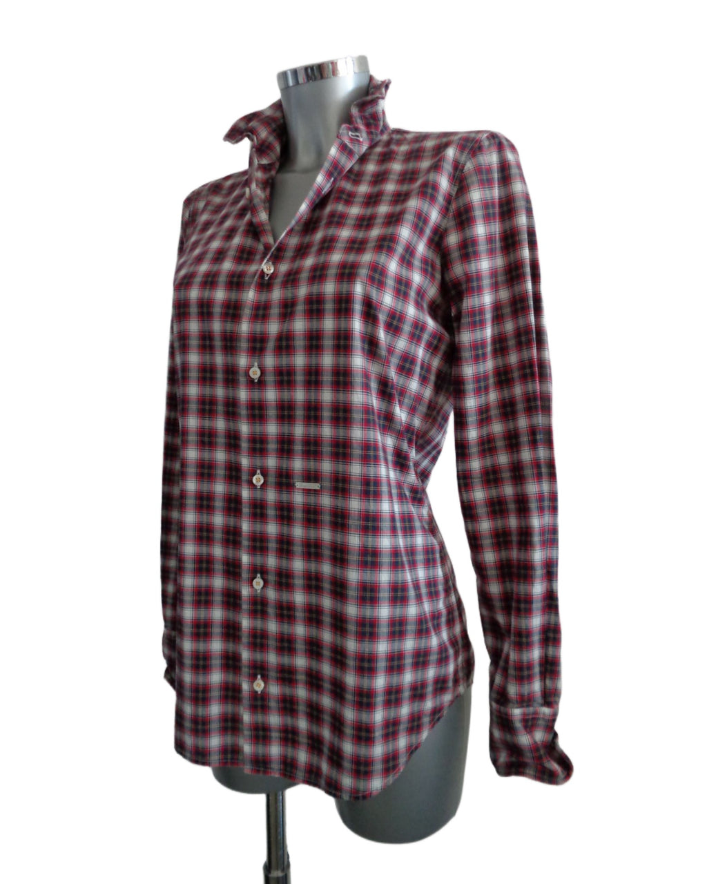 Dsquared2 geruite blouse, IT42-NL36/38 Nieuw en origineel