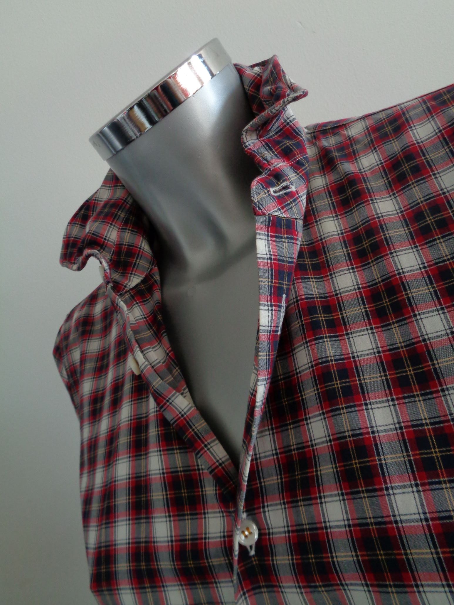 Dsquared2 geruite blouse, IT42-NL36/38 Nieuw en origineel