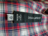 Dsquared2 geruite blouse, IT42-NL36/38 Nieuw en origineel