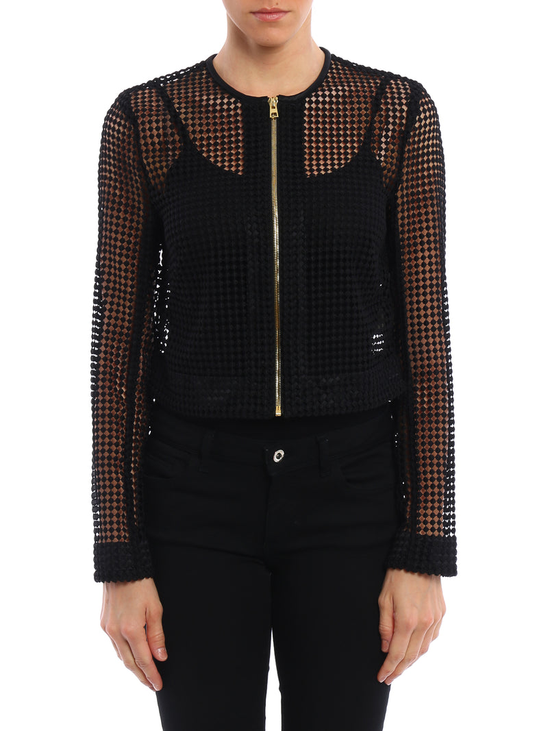 Diane von Furstenberg Chain Lace Jacket