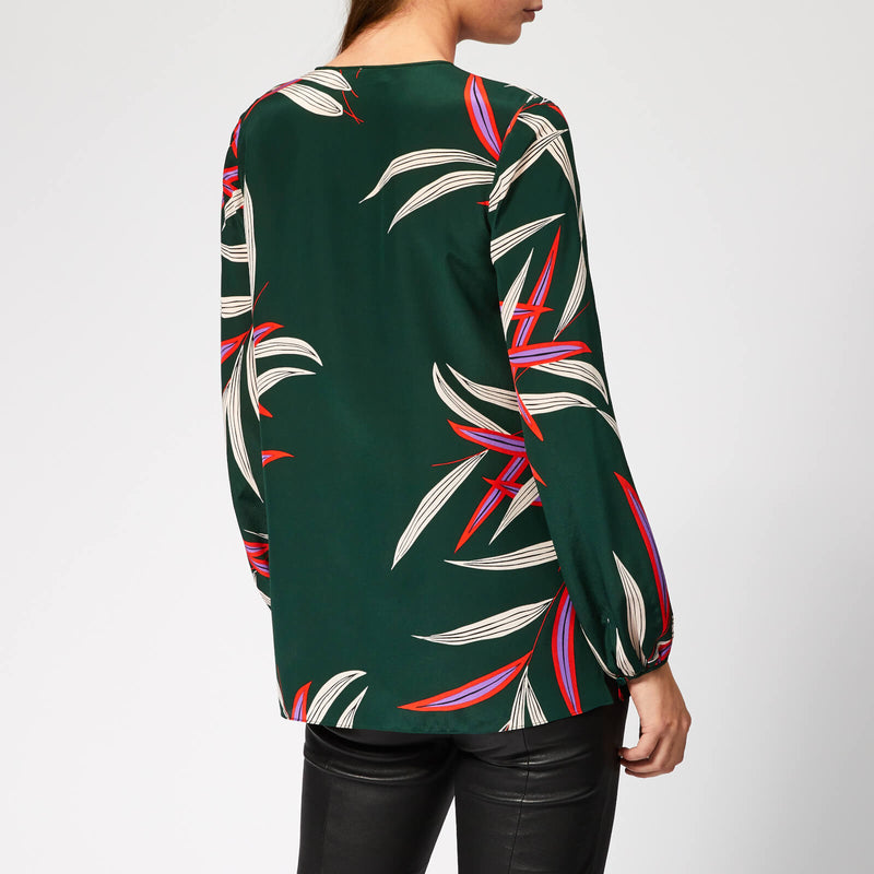 Diane von Furstenberg zijden blouse, maat US6 - 36/38 Nieuw