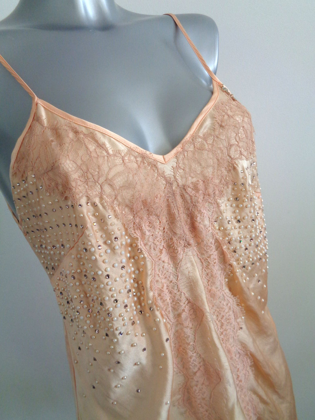 Elisabetta Franchi Gold zijden top, goud, IT44-38 origineel