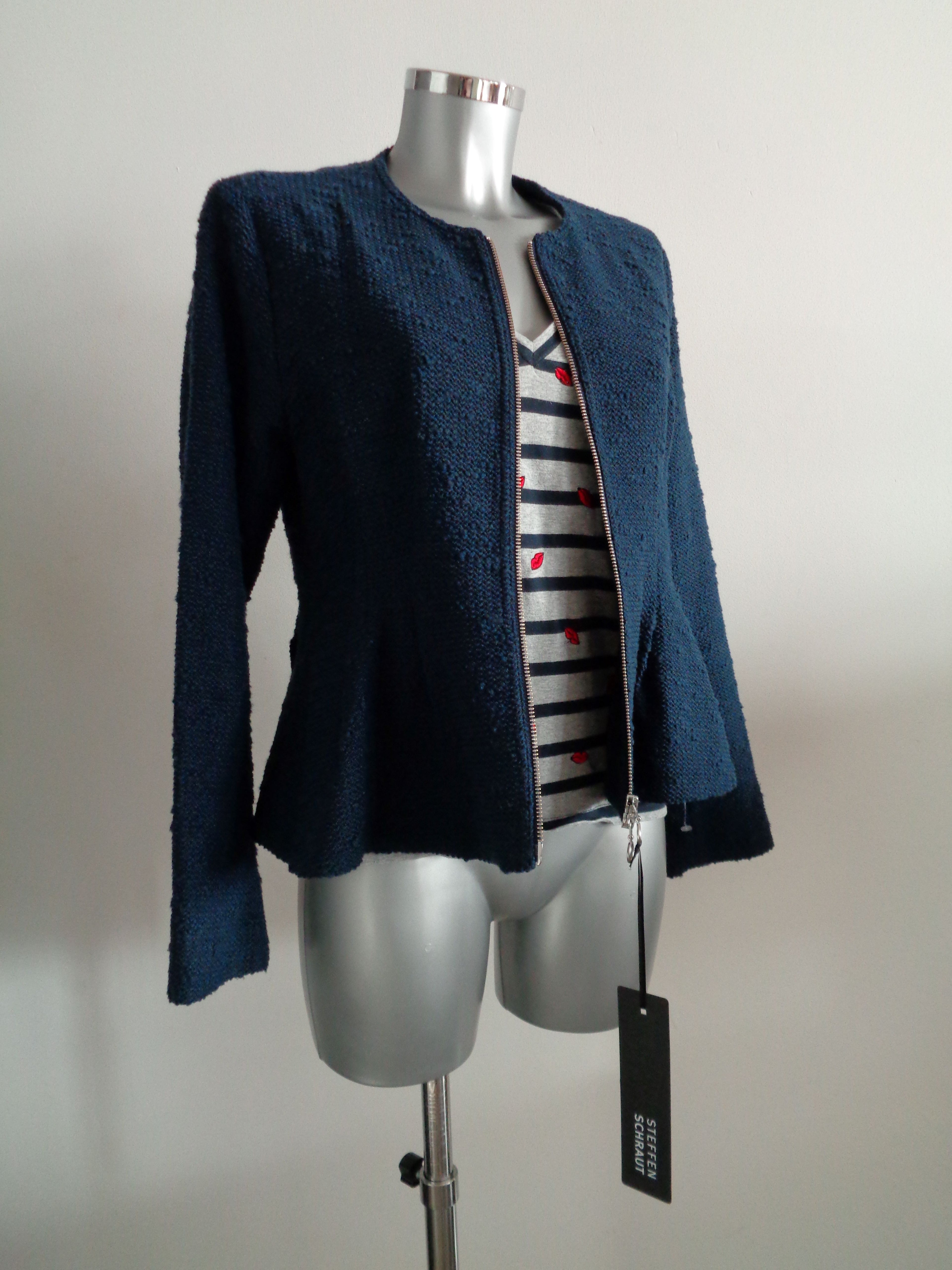 Steffen Schraut exclusief bouclé jasje, maat 40, Nieuw