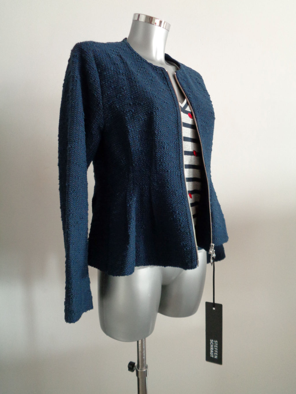 Steffen Schraut exclusief bouclé jasje, maat 40, Nieuw