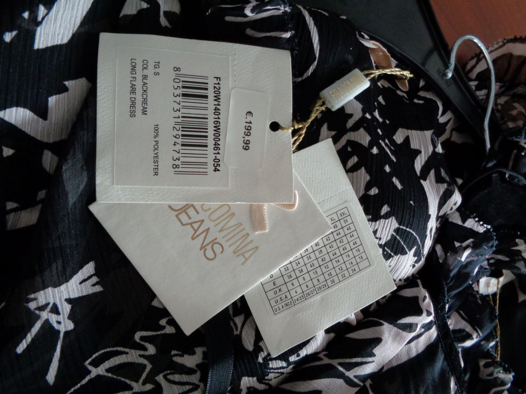 Fracomina Jeans maxi jurk, maat small, nieuw met kaartjes