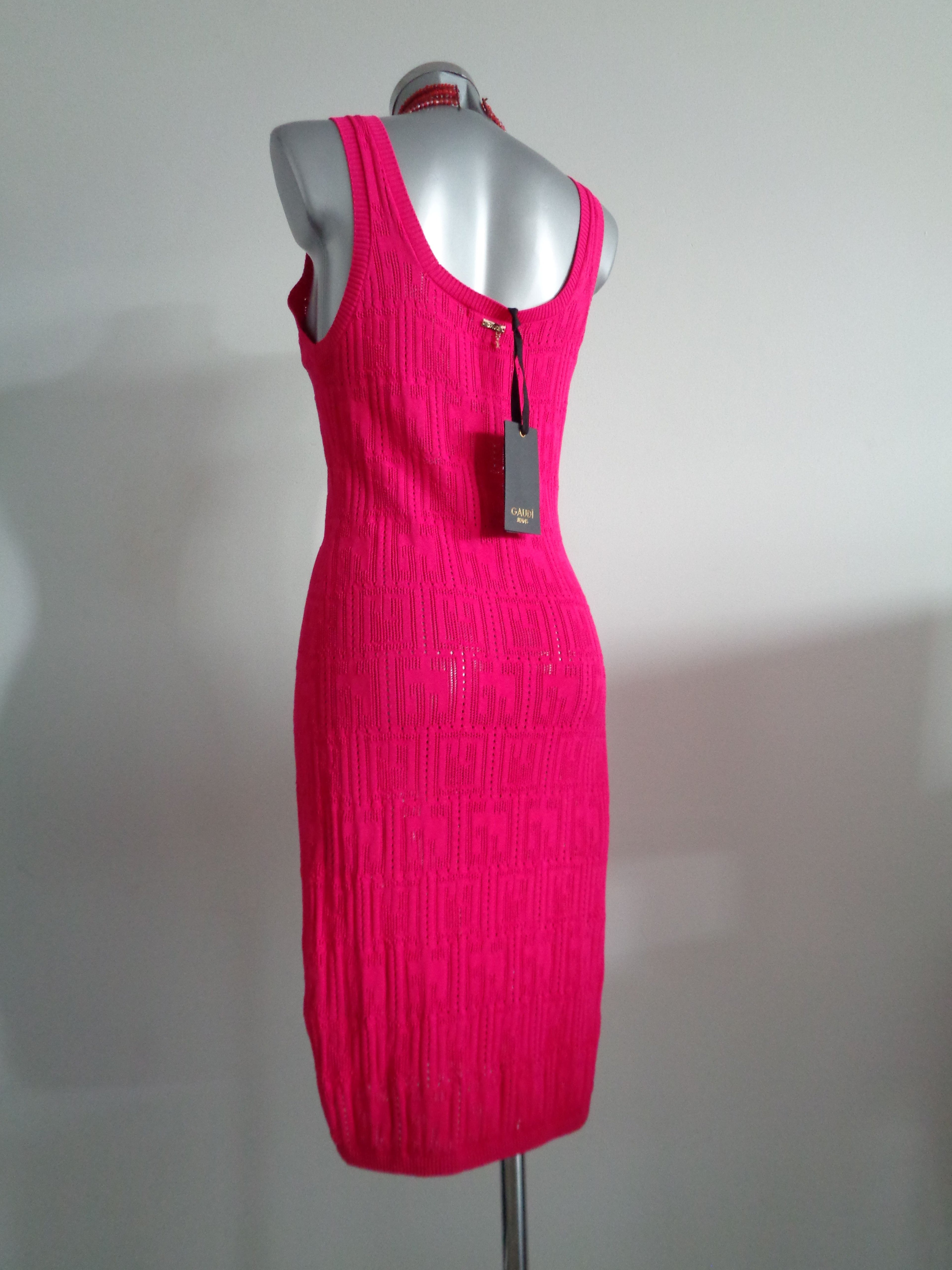 Gaudi Jeans hardroze jurk, maat medium, NIEUW met kaartjes