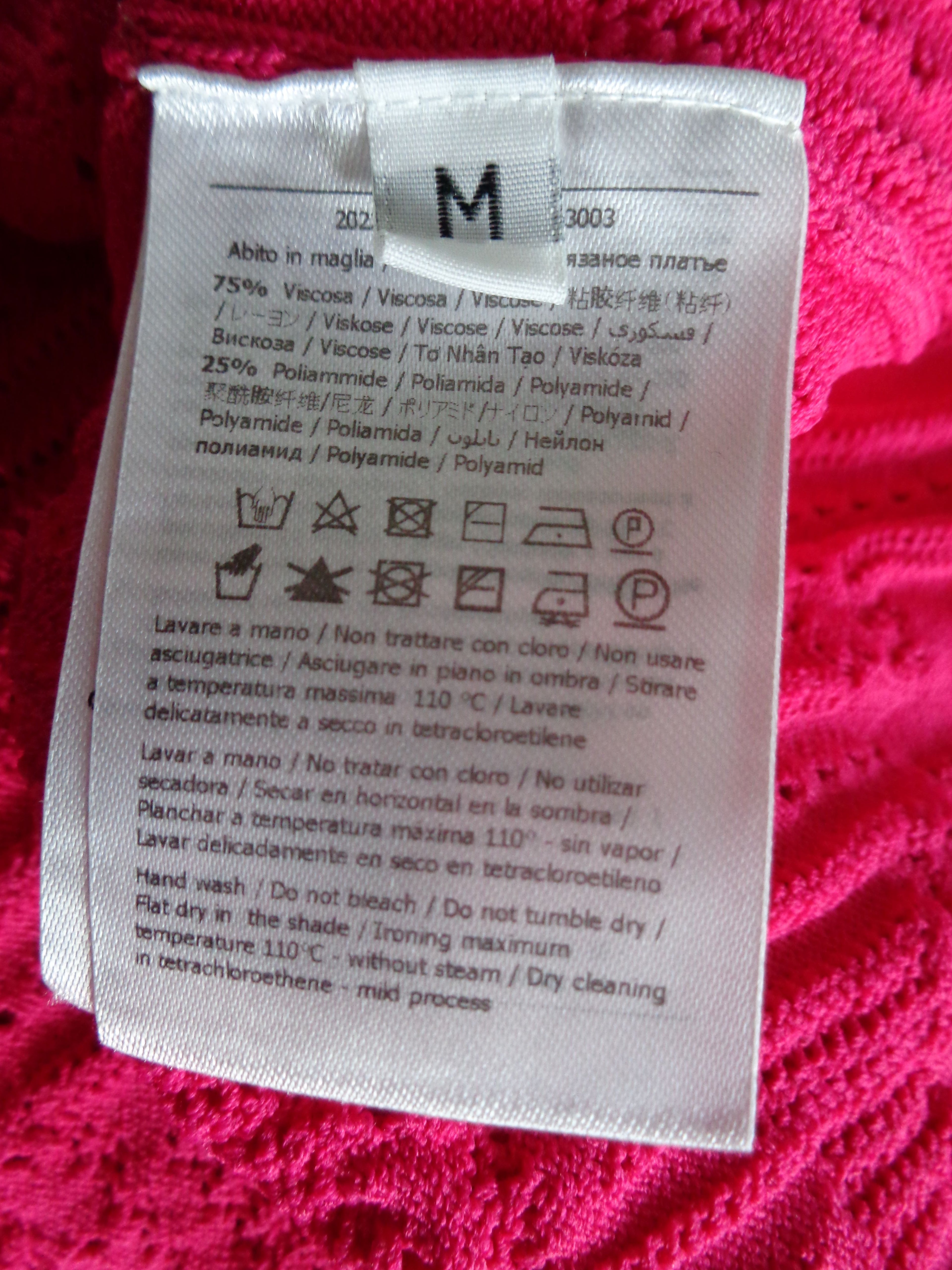 Gaudi Jeans hardroze jurk, maat medium, NIEUW met kaartjes