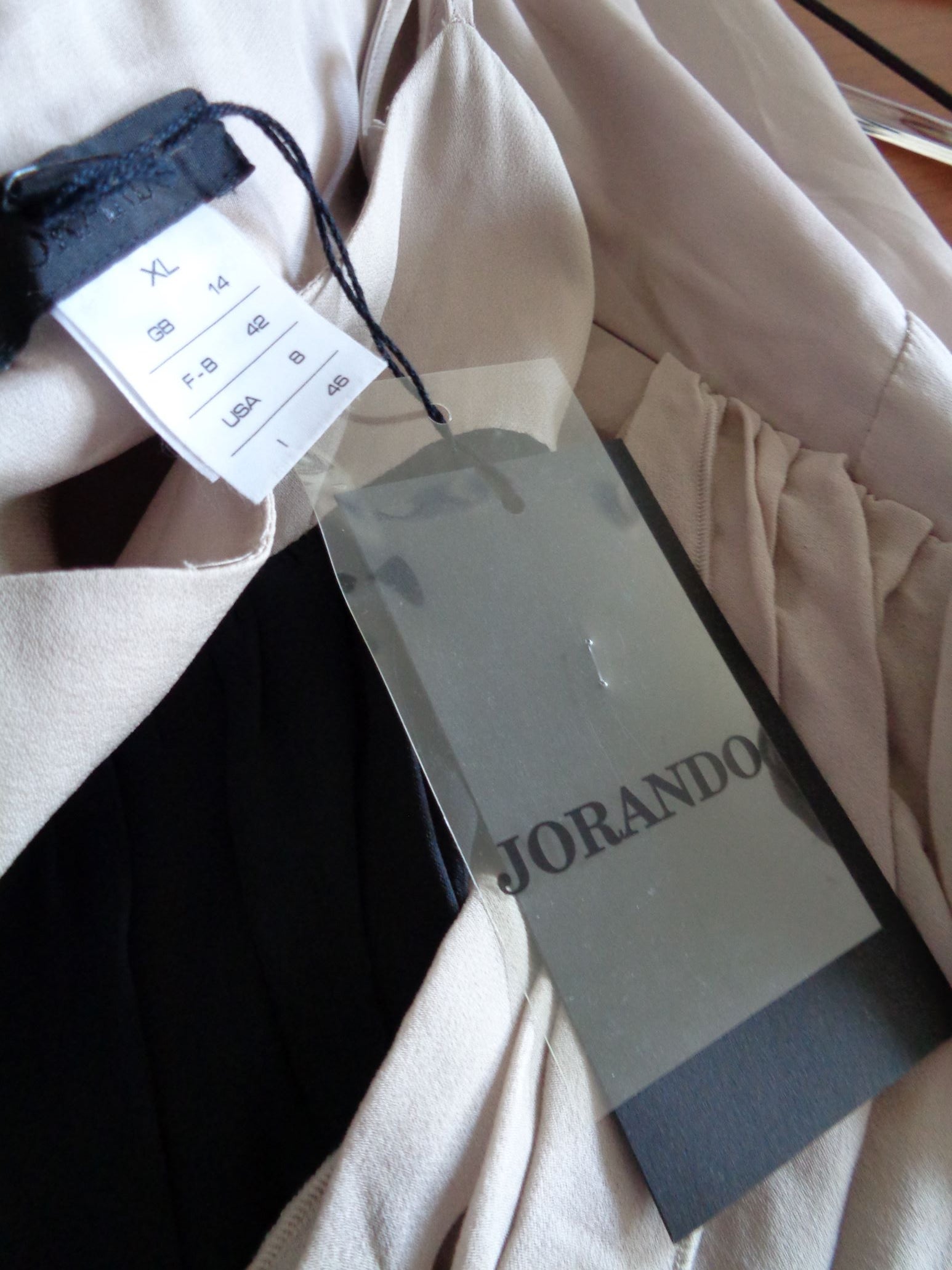 Jorando Italy zijden jurk, maat 40, Nieuw met kaartjes