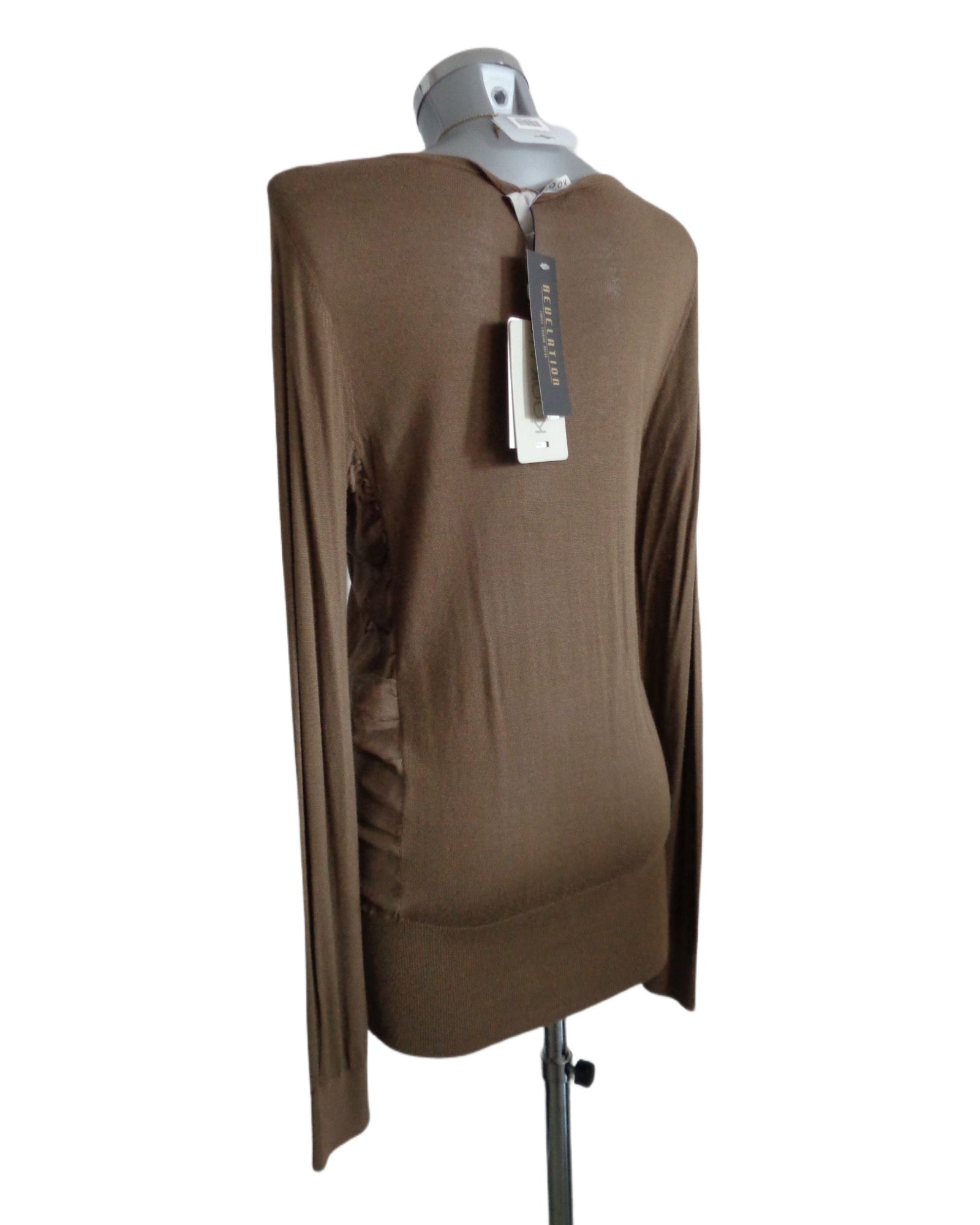 Kookai trui, maat 3 - M/L Nieuw met kaartjes, zijde