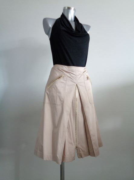 Monique Collignon camel rok, maat 36 en 38 NIEUW