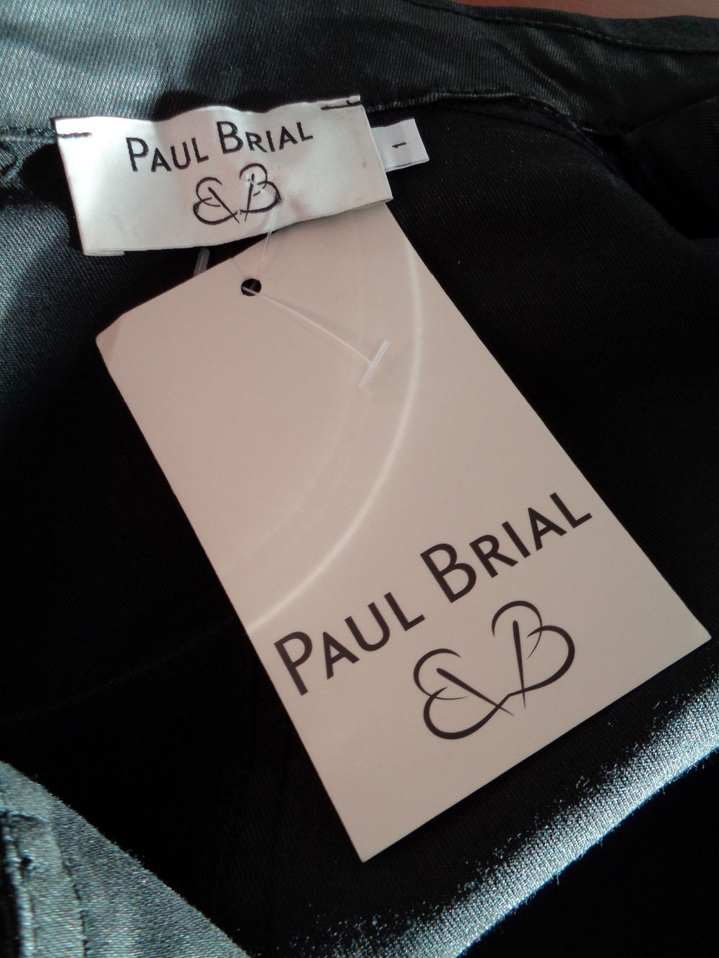 Paul Brial getailleerd zwart jasje, maat 1 (36) Nieuw