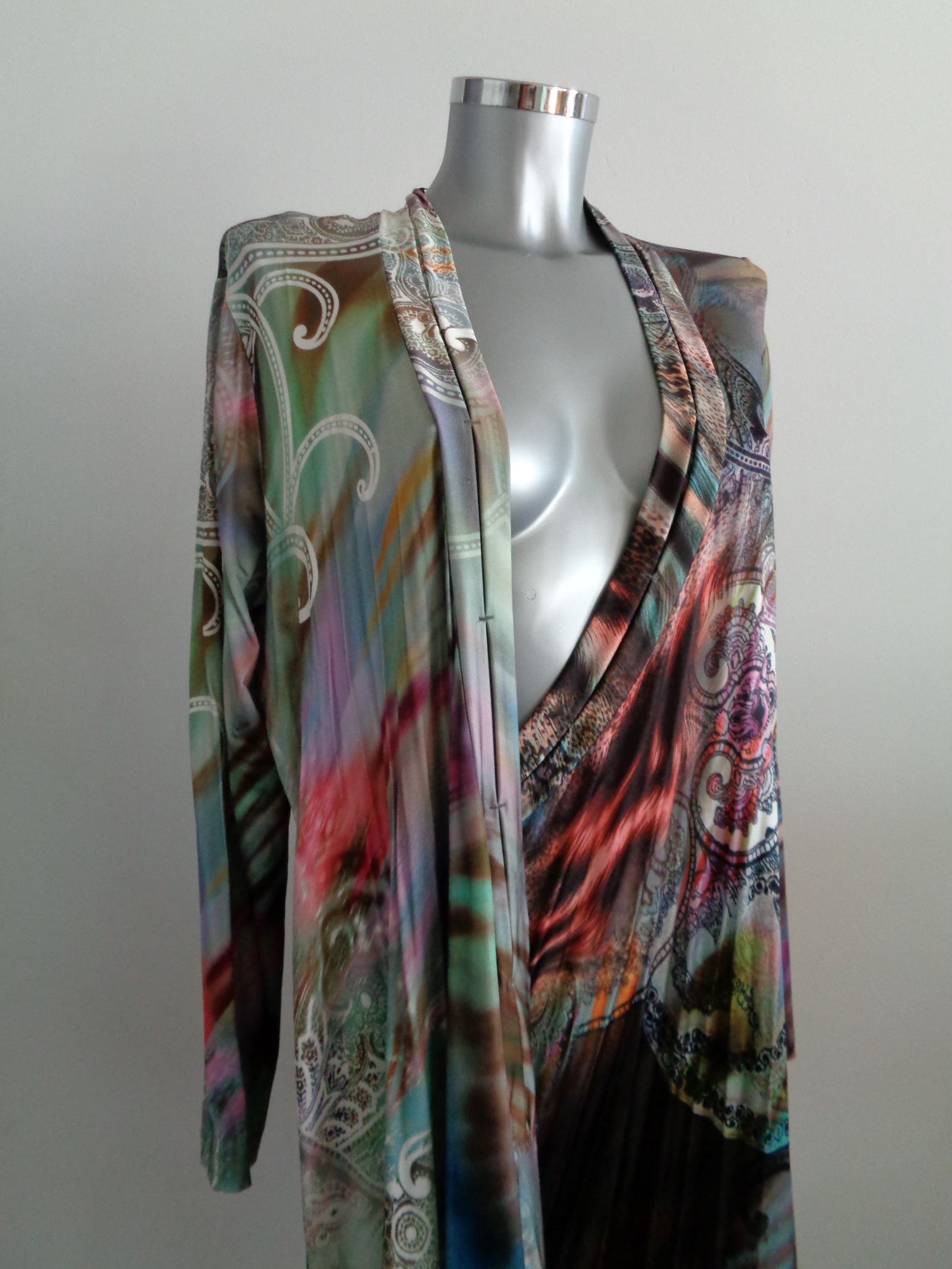 Percy Irausquin - PRC Collection, overslag jurk, 42/44, NIEUW