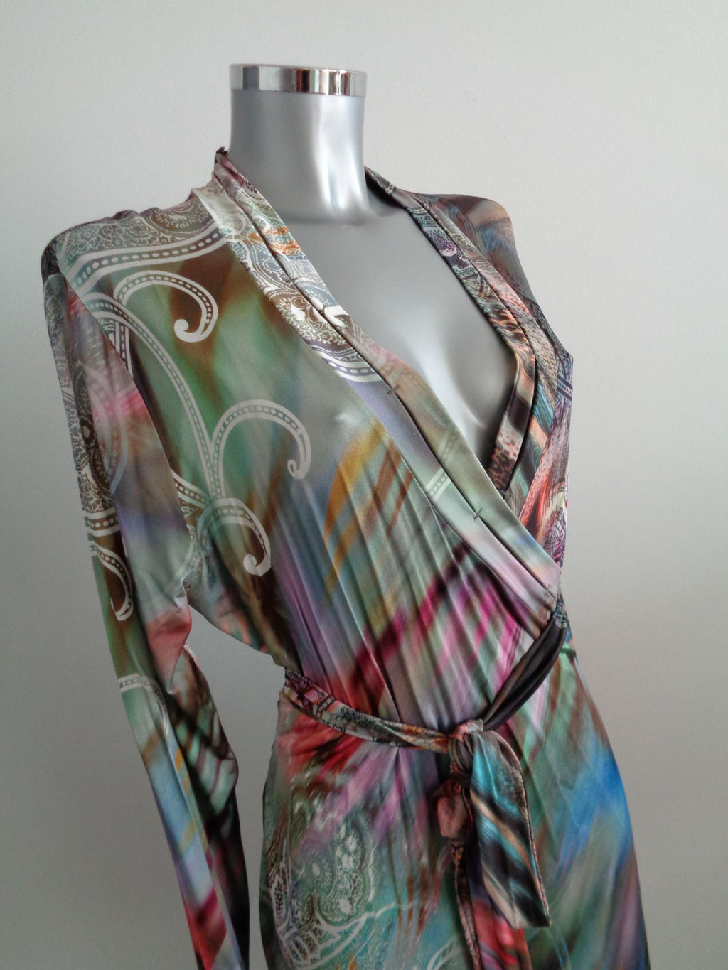 Percy Irausquin - PRC Collection, overslag jurk, 42/44, NIEUW