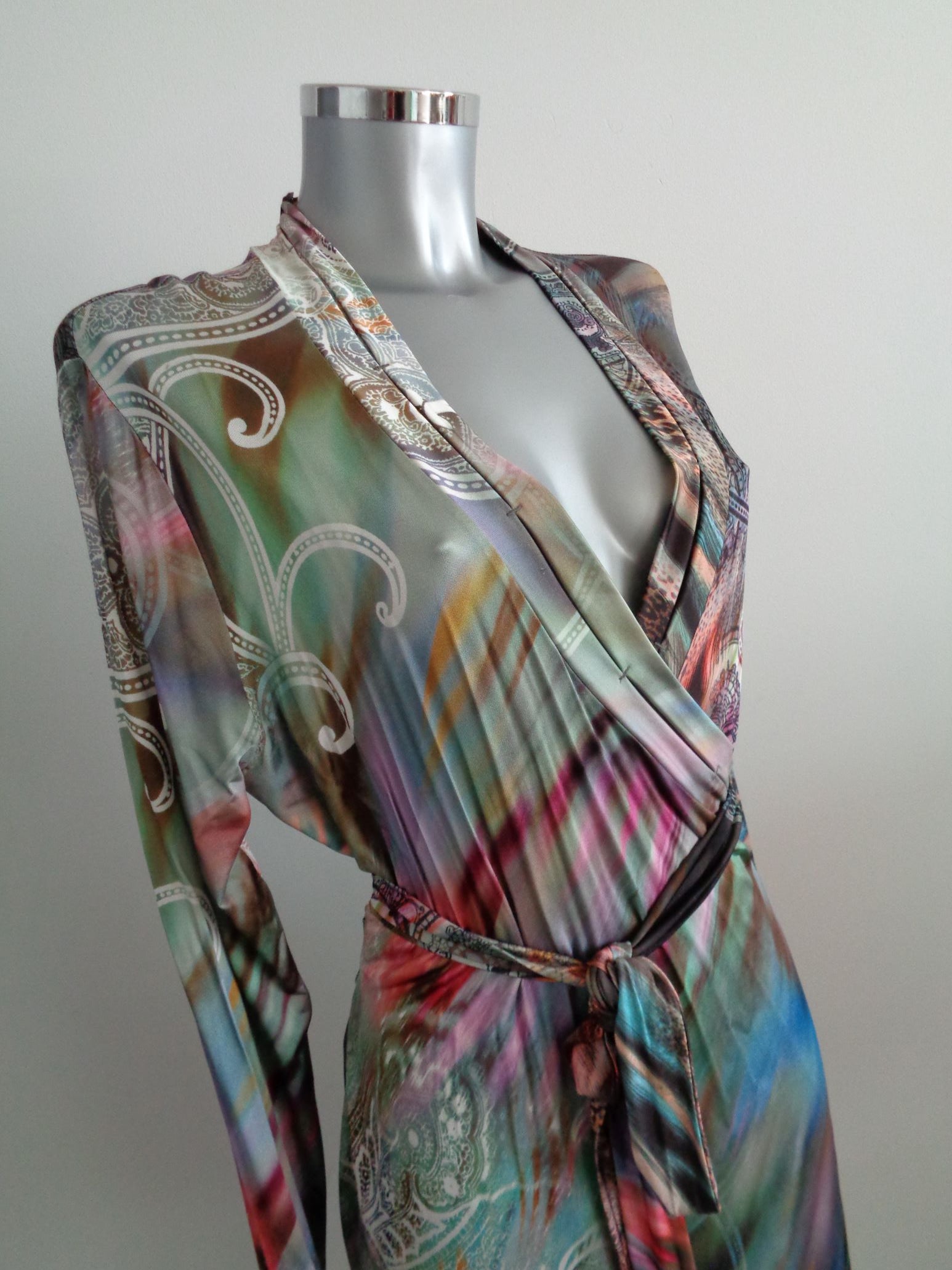 Percy Irausquin - PRC Collection, overslag jurk, 42/44, NIEUW