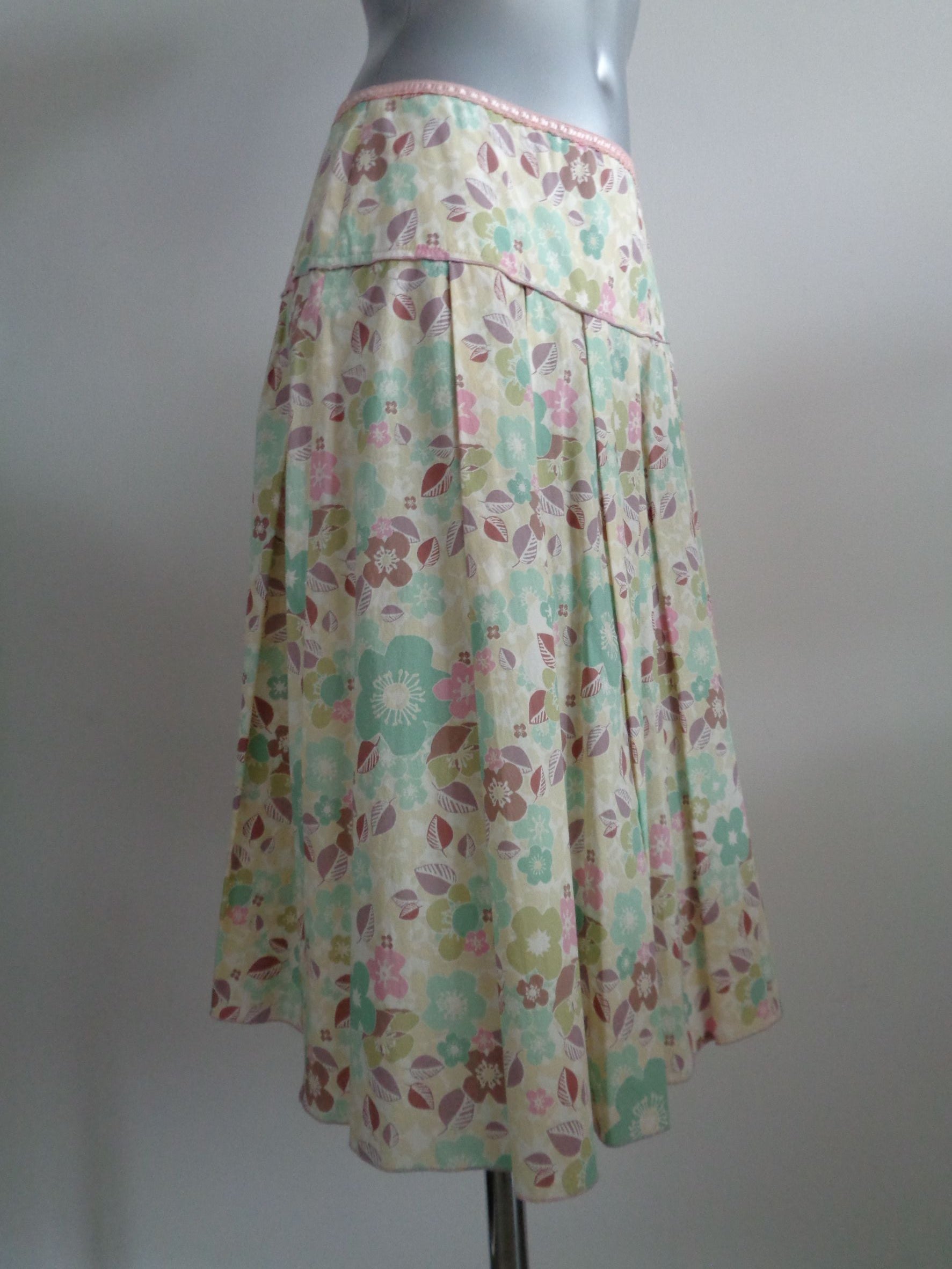 Riani rok pastel met Burberry shortsleeve, 38, NIEUW, origineel