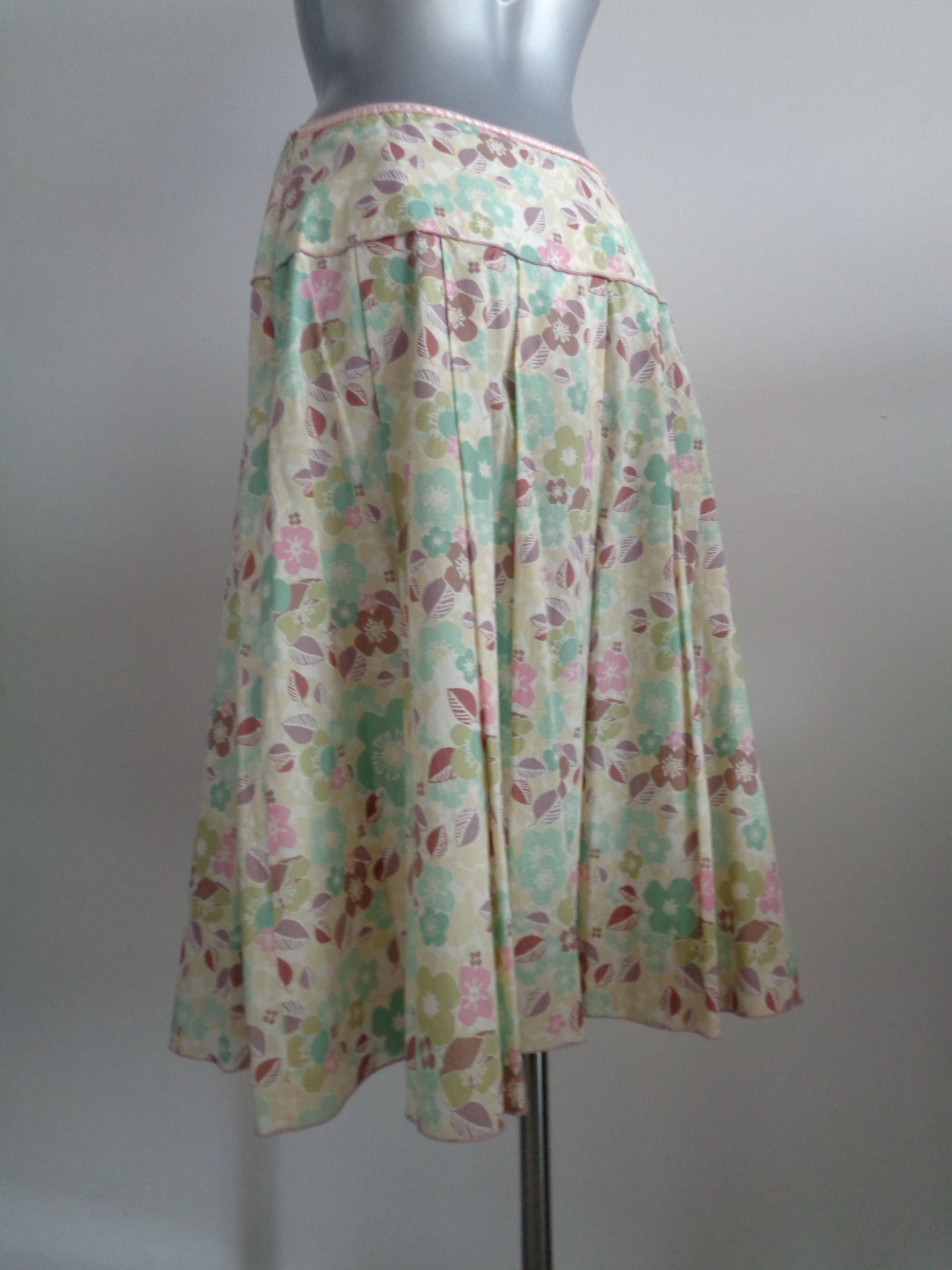 Riani rok pastel met Burberry shortsleeve, 38, NIEUW, origineel