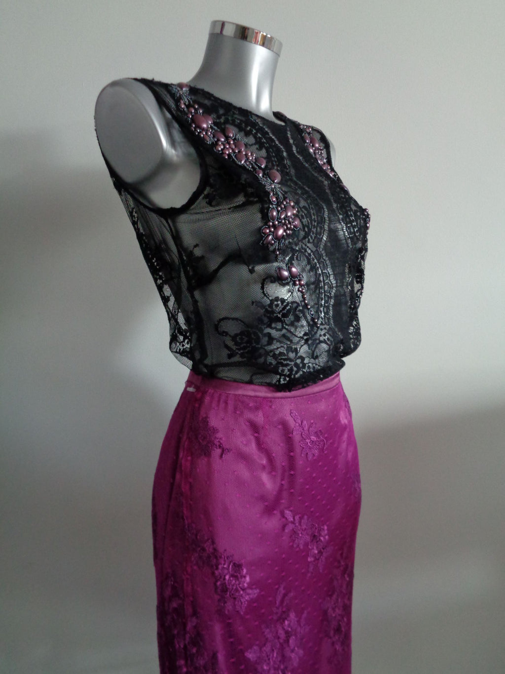 Sophia Pigozzi kanten rok, maat 38, nieuw.