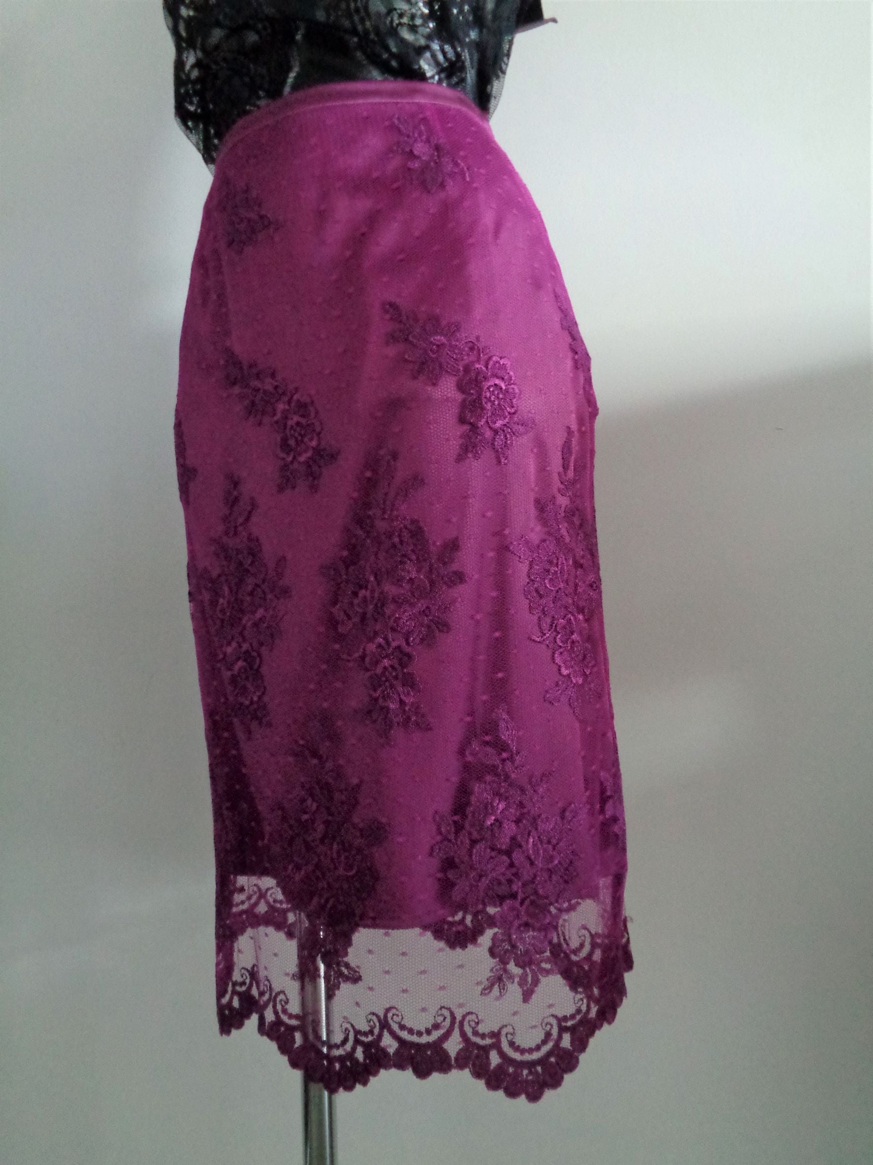 Sophia Pigozzi kanten rok, maat 38, nieuw.