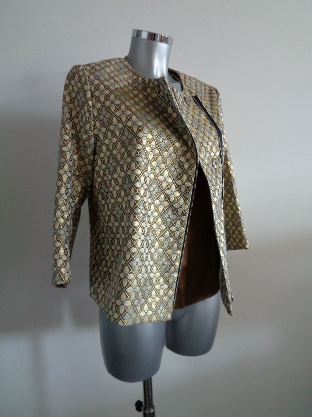 Dorothee Schumacher gouden jasje, maat 38, Nieuw