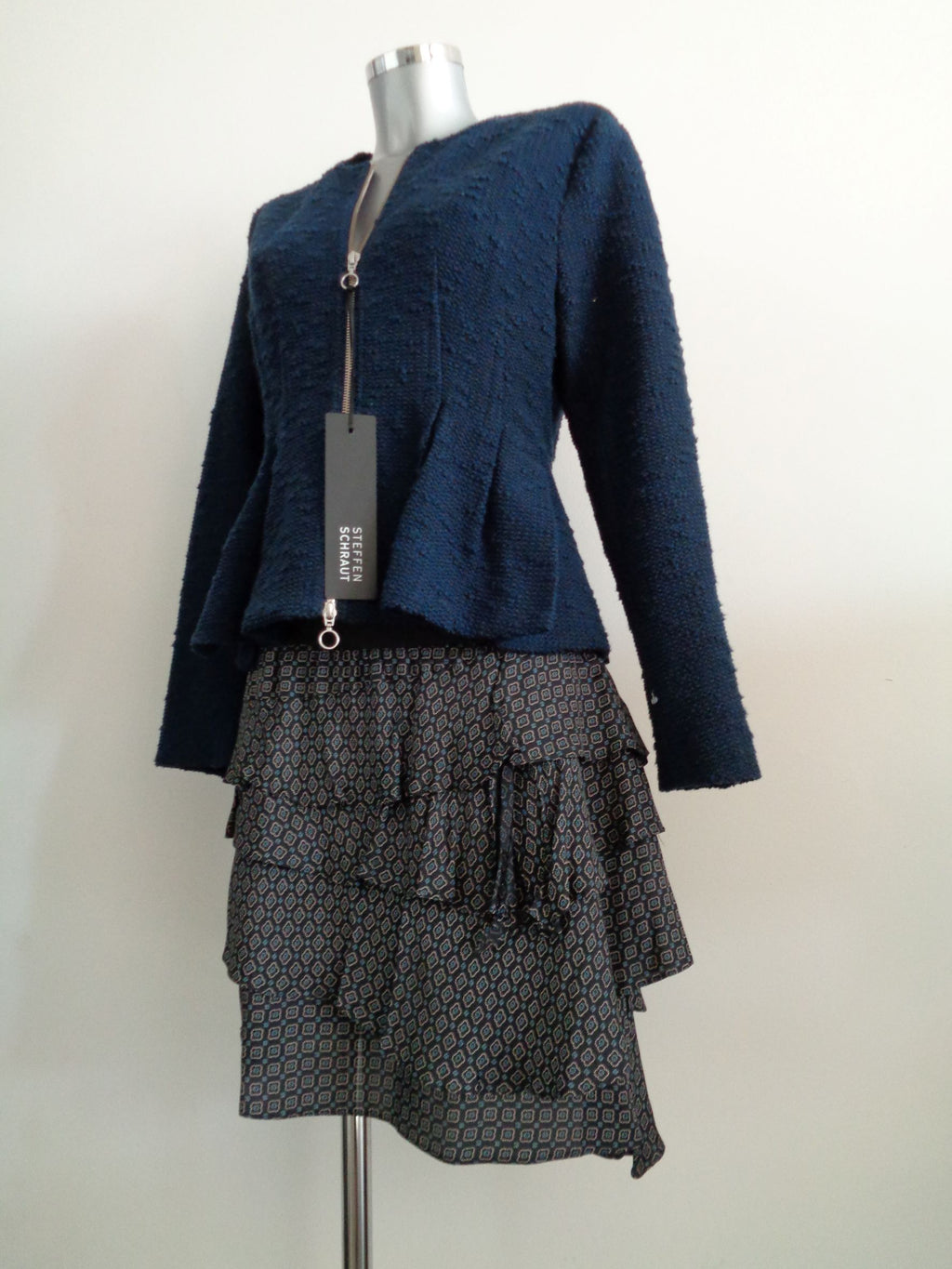 Steffen Schraut exclusief bouclé jasje, maat 40, Nieuw