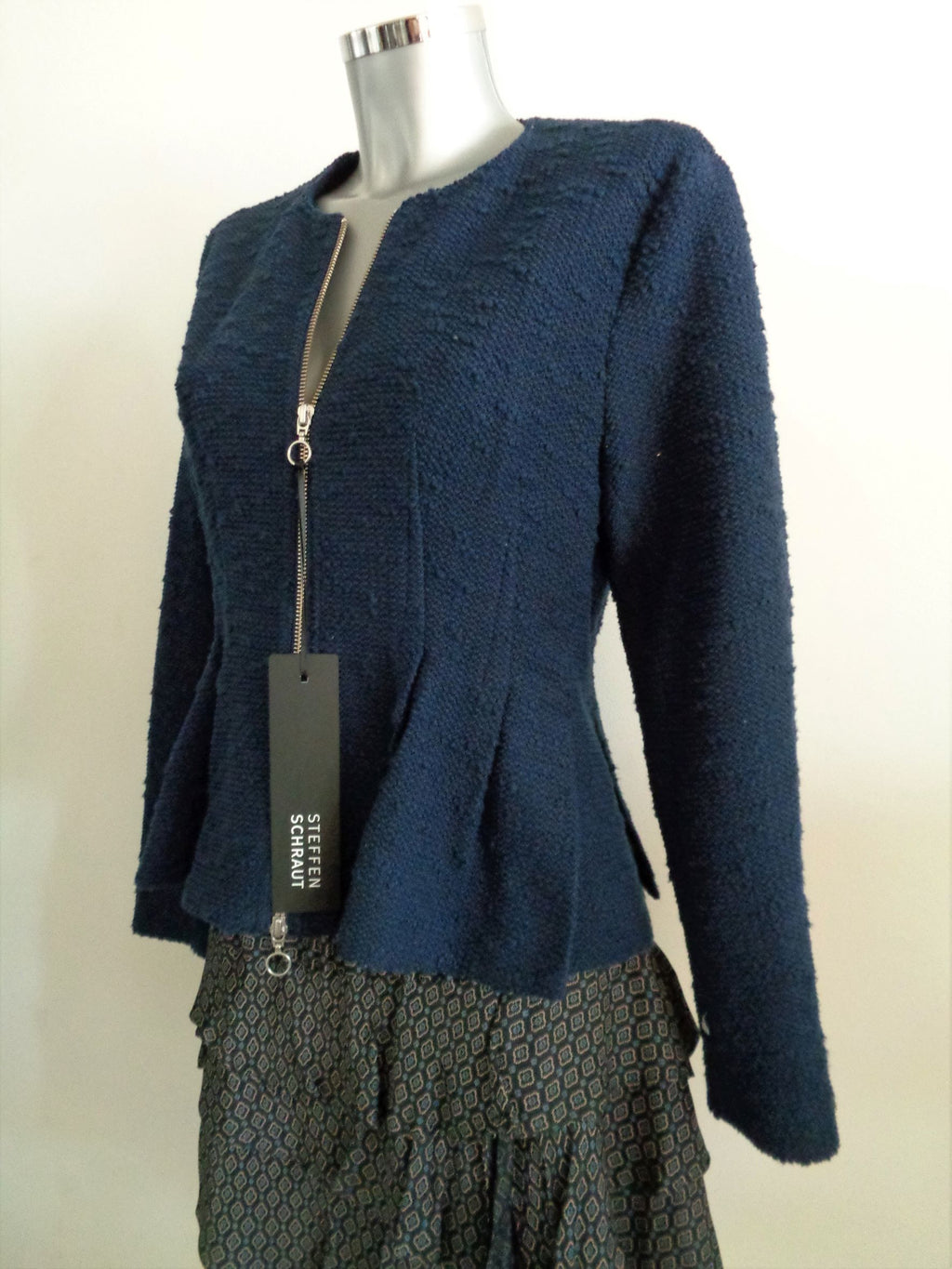 Steffen Schraut exclusief bouclé jasje, maat 40, Nieuw